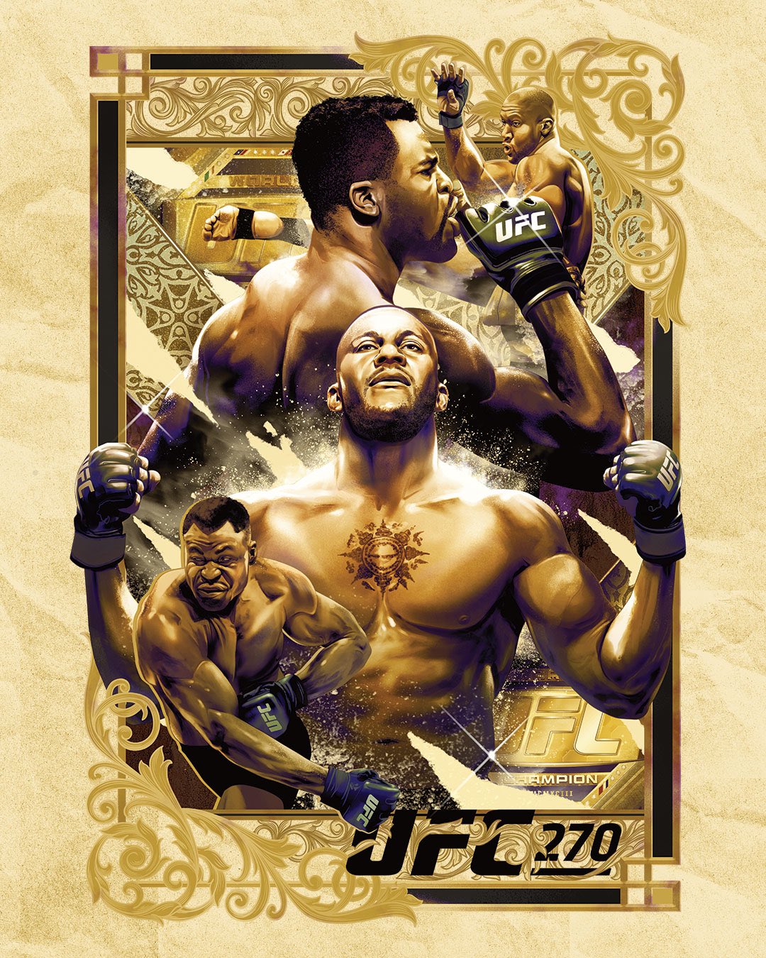 UFC 270 - Anaheim - Poster et affiche