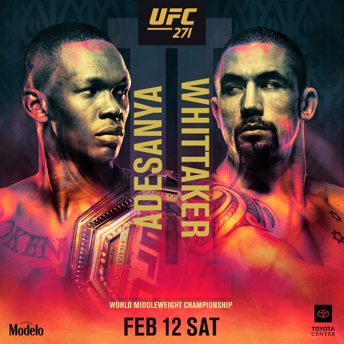 UFC 271 - Houston - Poster et affiche