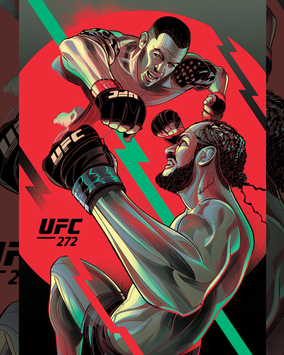 UFC 272 - Las Vegas - Poster et affiche