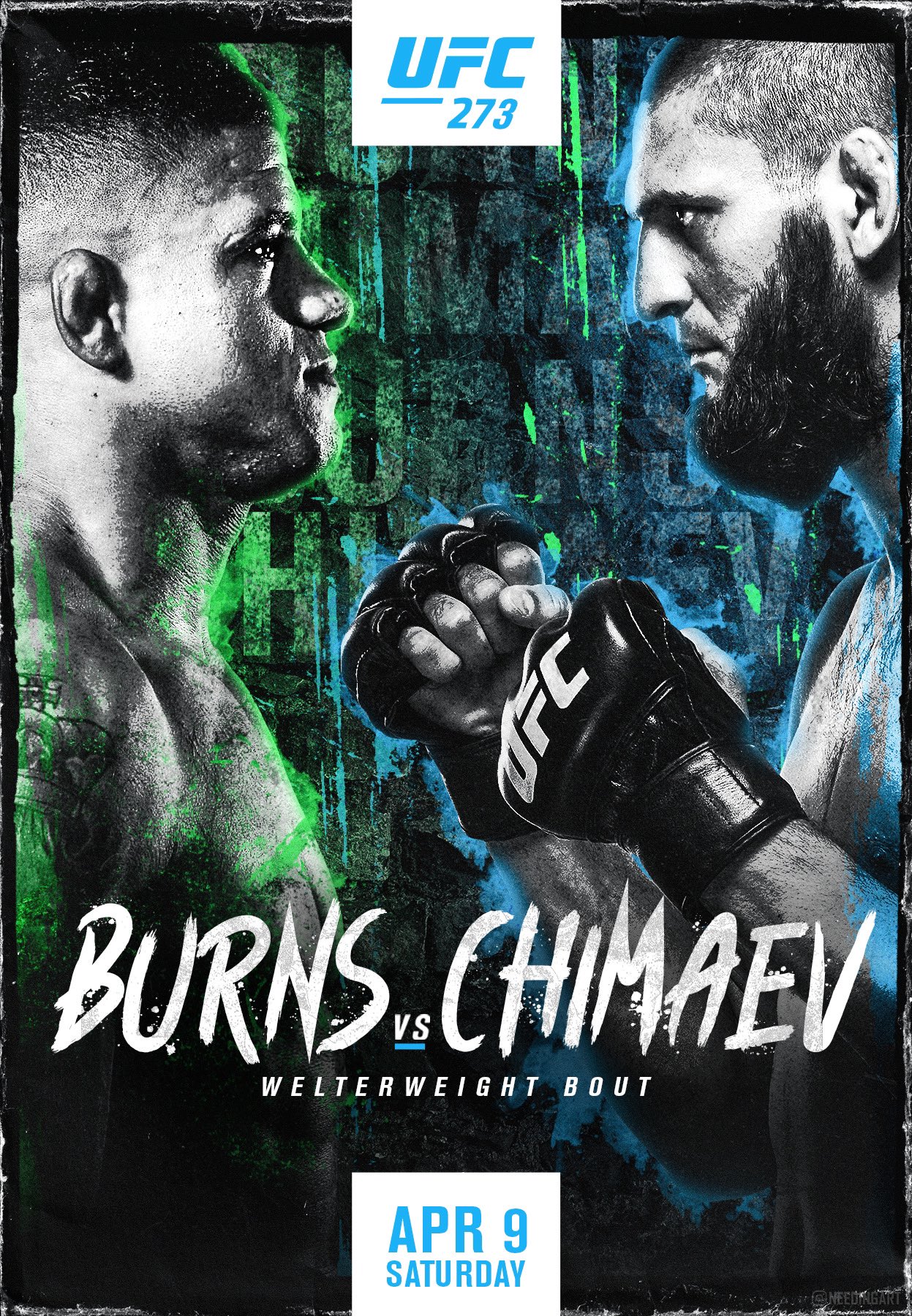 UFC 273 - Jacksonville - Poster et affiche