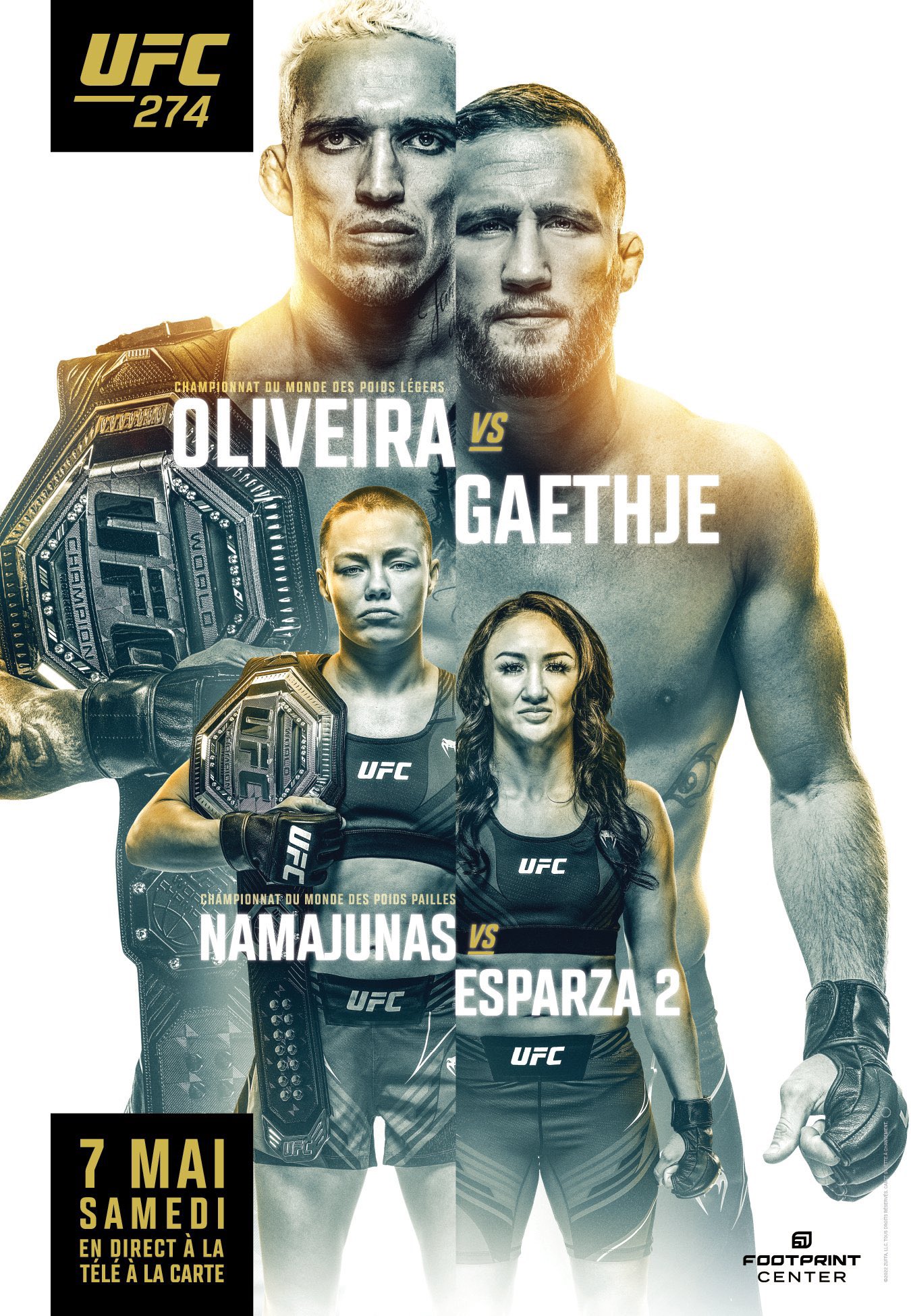 UFC 274 - Phoenix - Poster et affiche