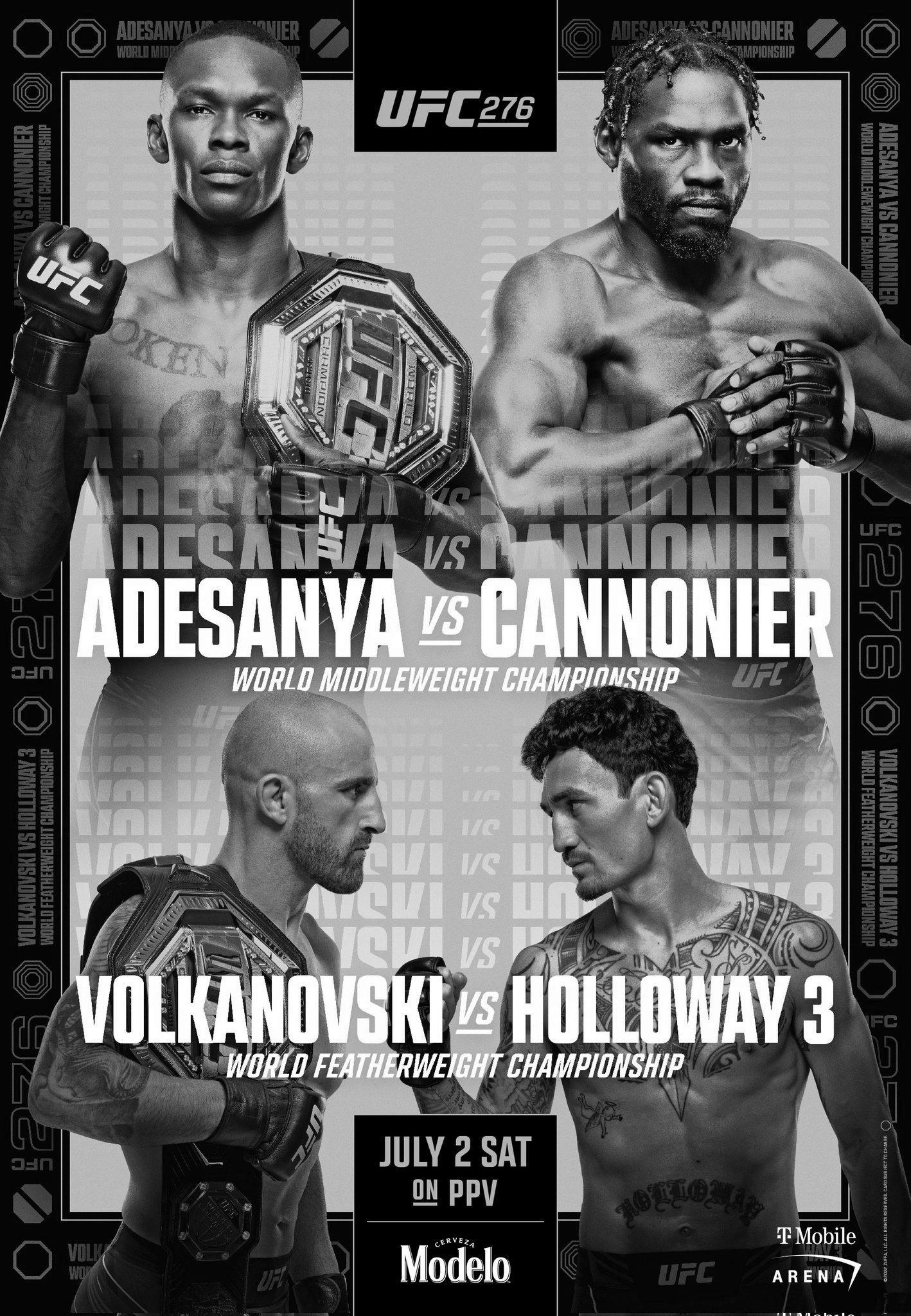 UFC 276 - Las Vegas - Poster et affiche