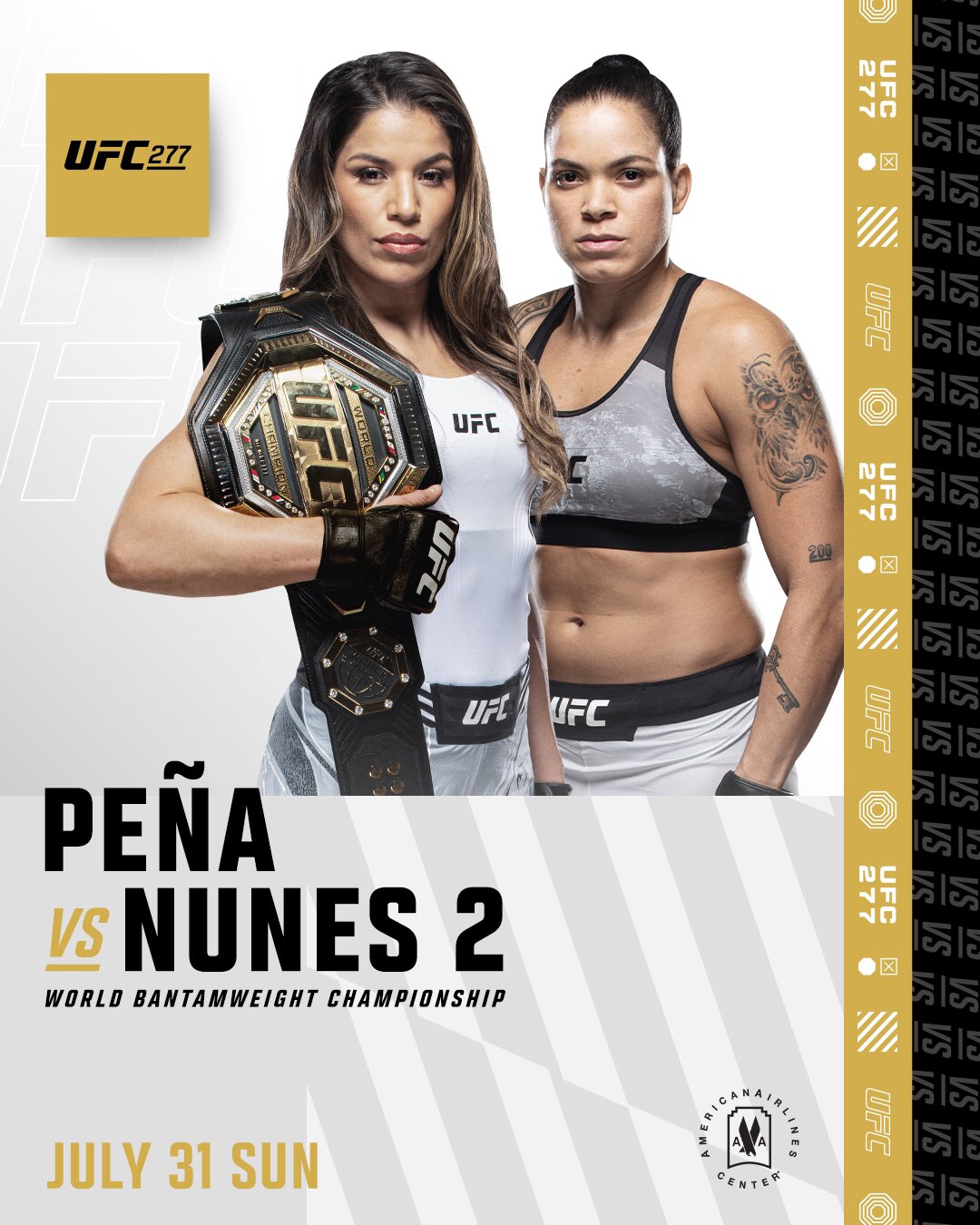 UFC 277 - Dallas - Poster et affiche