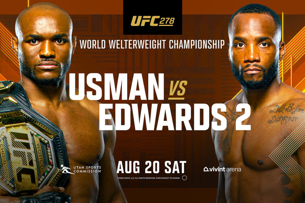 UFC 278 - Salt Lake City - Poster et affiche