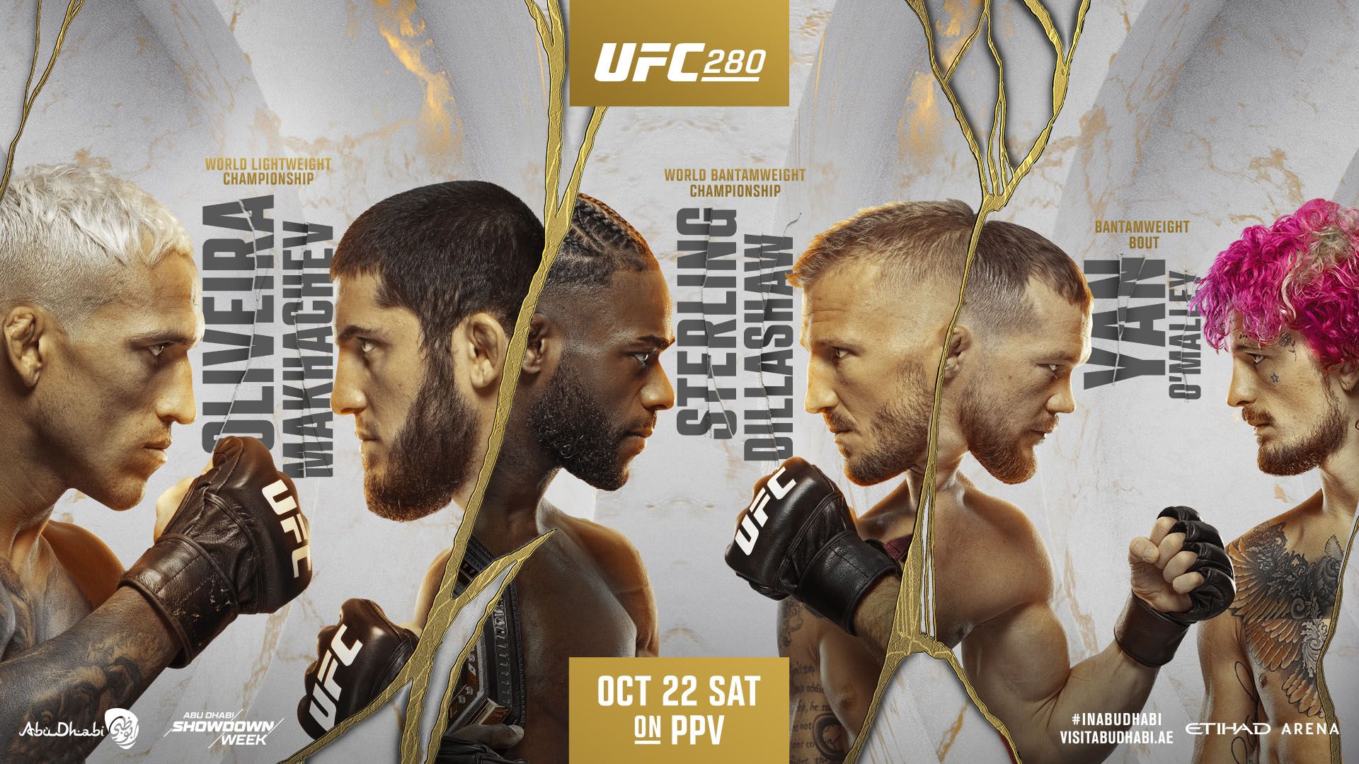 UFC 280 - Abou Dhabi - Poster et affiche