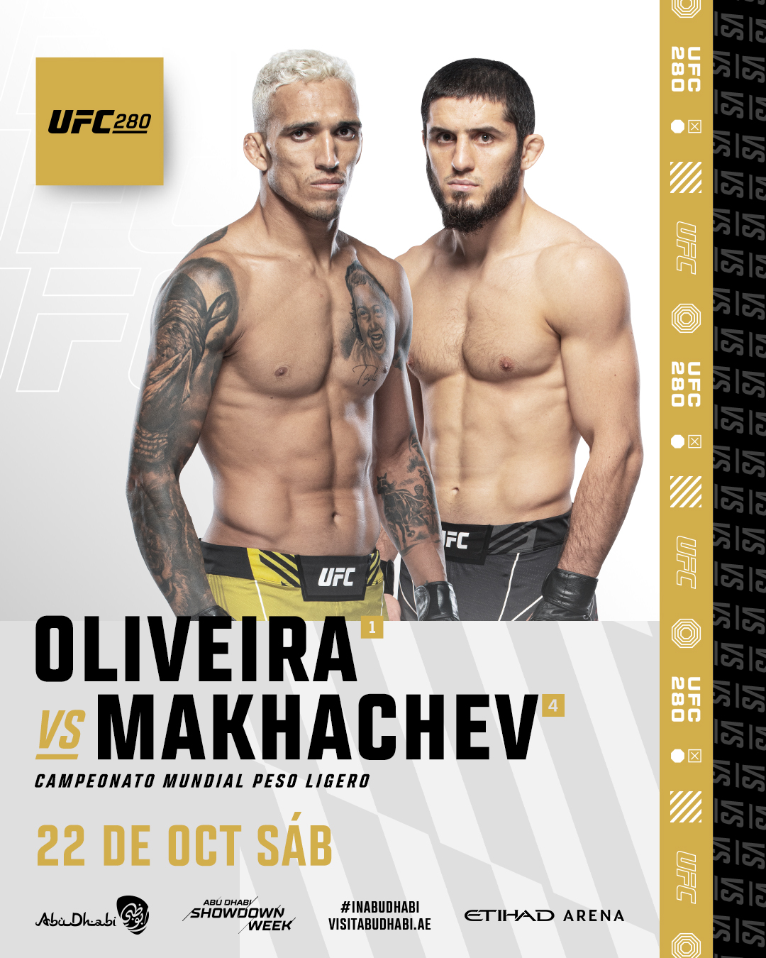 UFC 280 - Abou Dhabi - Poster et affiche