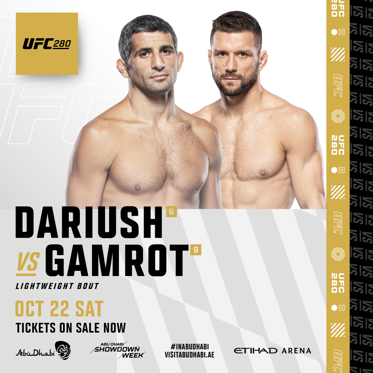 UFC 280 - Abou Dhabi - Poster et affiche