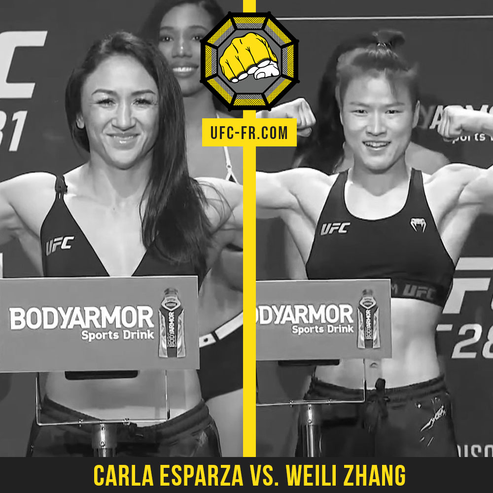 UFC 281 - Carla Esparza vs Weili Zhang