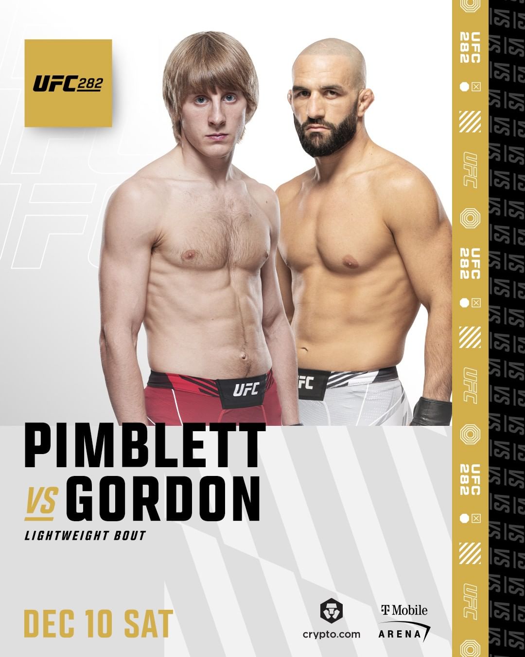 UFC 282 - Las Vegas - Poster et affiche