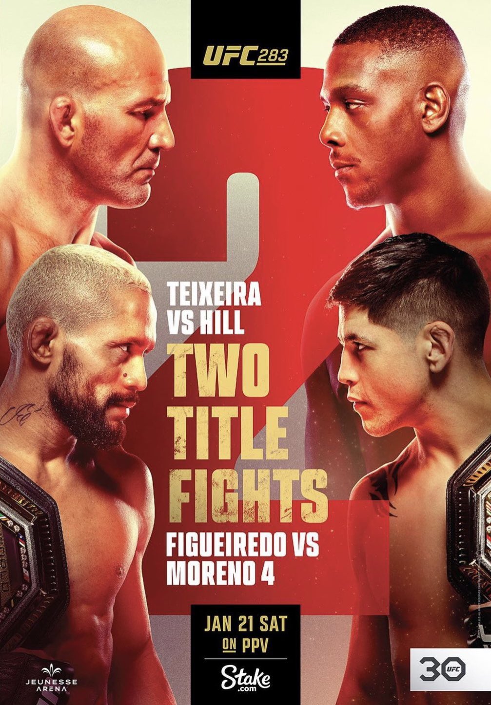 UFC 283 - Rio de Janeiro - Poster et affiche