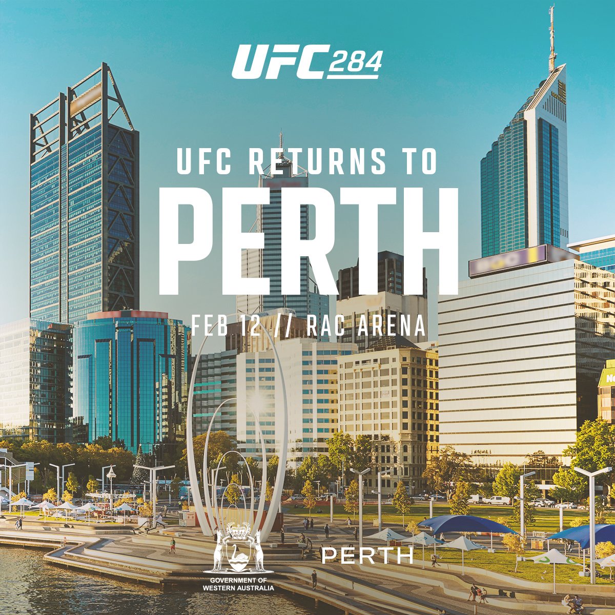 UFC 284 - Perth - Poster et affiche