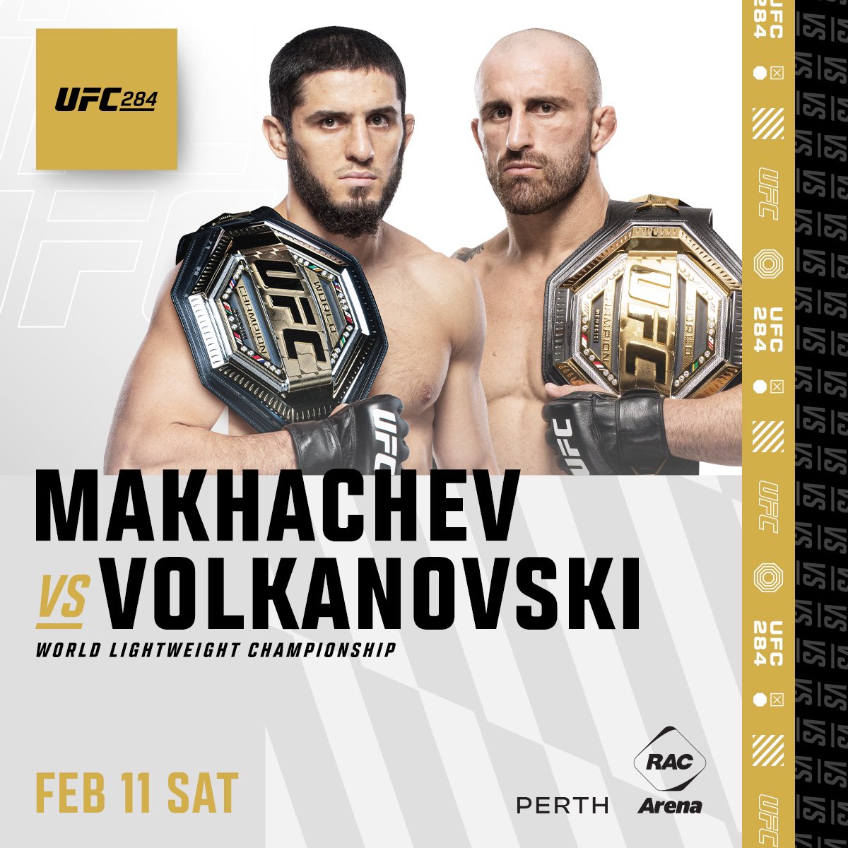 UFC 284 - Perth - Poster et affiche