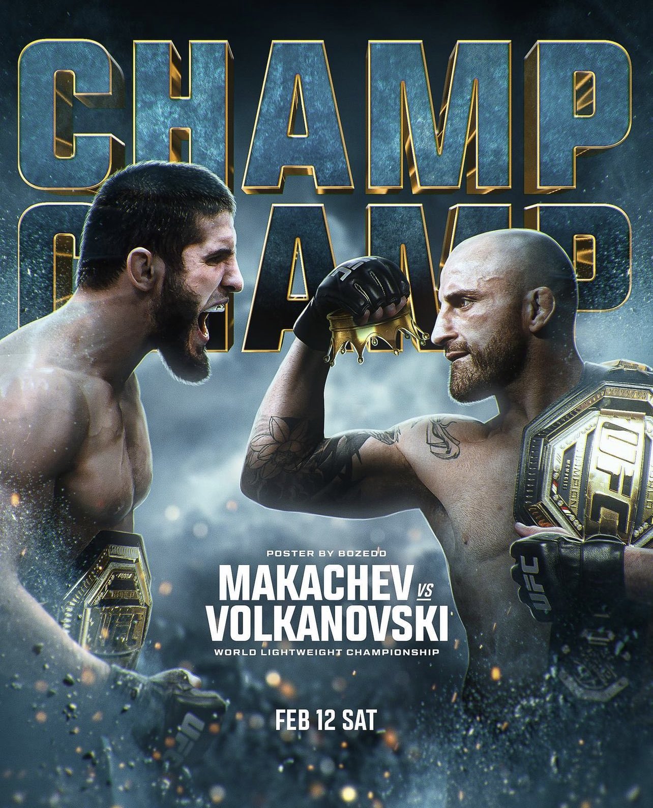 UFC 284 - Perth - Poster et affiche