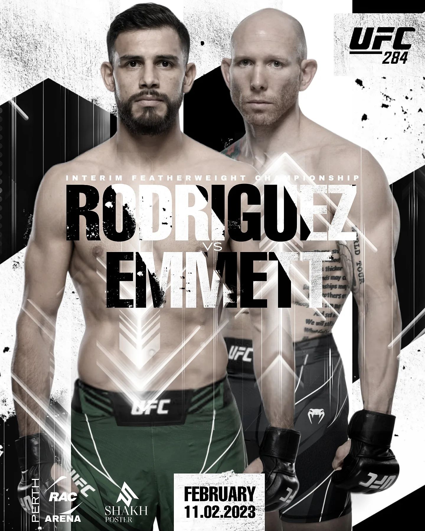 UFC 284 - Perth - Poster et affiche