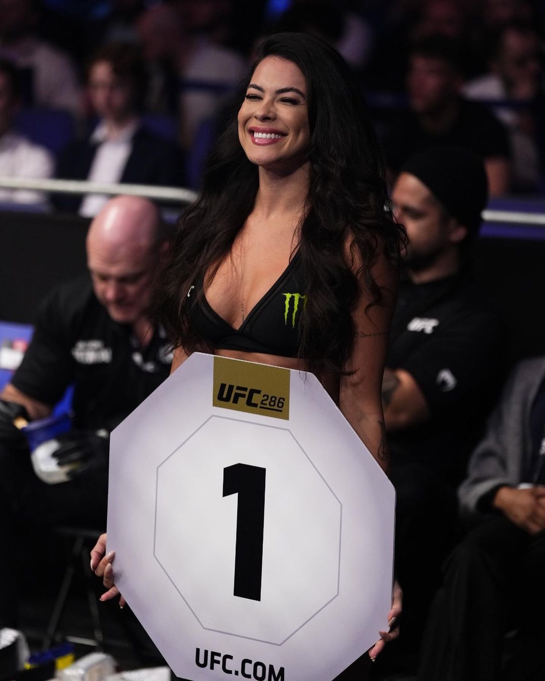 UFC 286 - Les Rings Girl