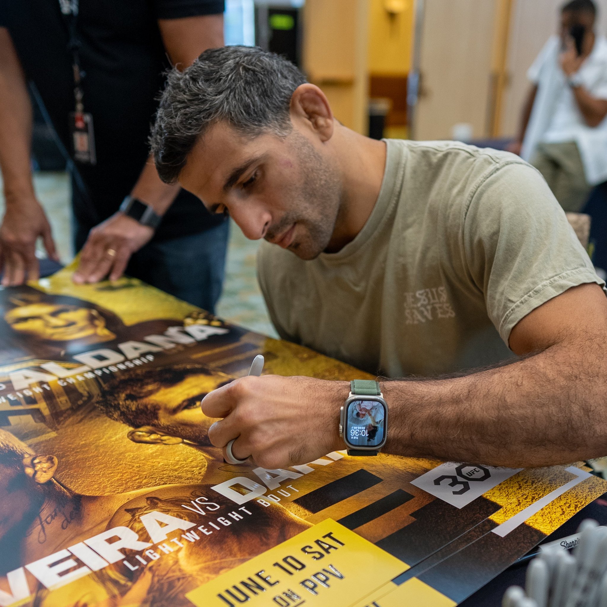 UFC 289 - Séance de signature des posters