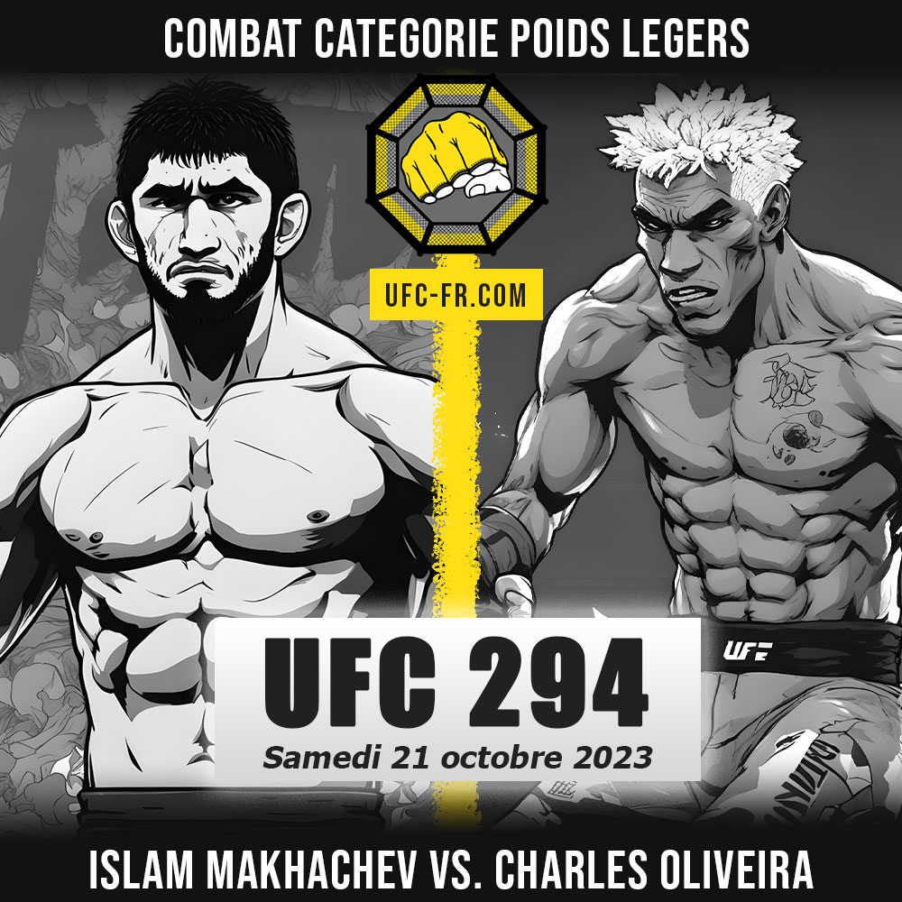 UFC 294 - Abu Dhabi - Poster et affiche