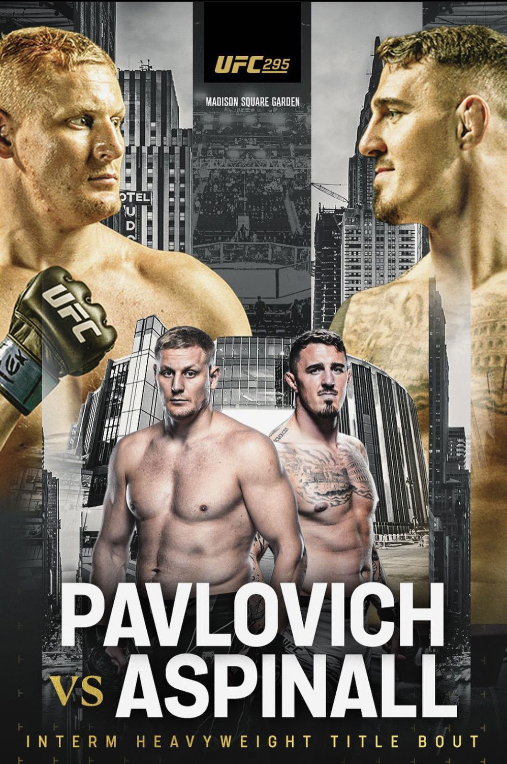 UFC 295 - New York City - Poster et affiche