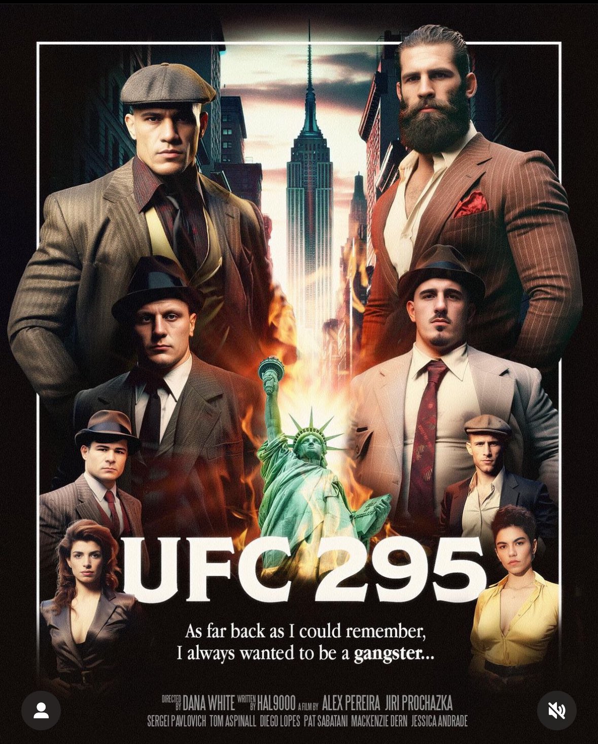 UFC 295 - New York City - Poster et affiche