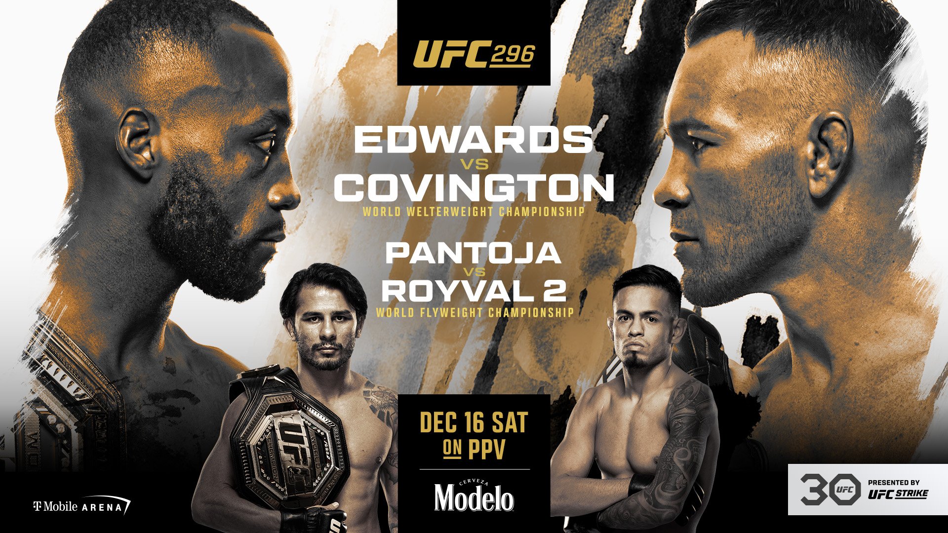 UFC 296 - Las Vegas - Poster et affiche