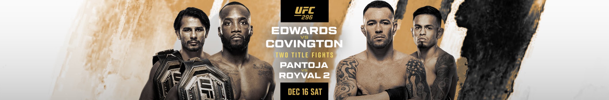 UFC 296 - Las Vegas - Poster et affiche