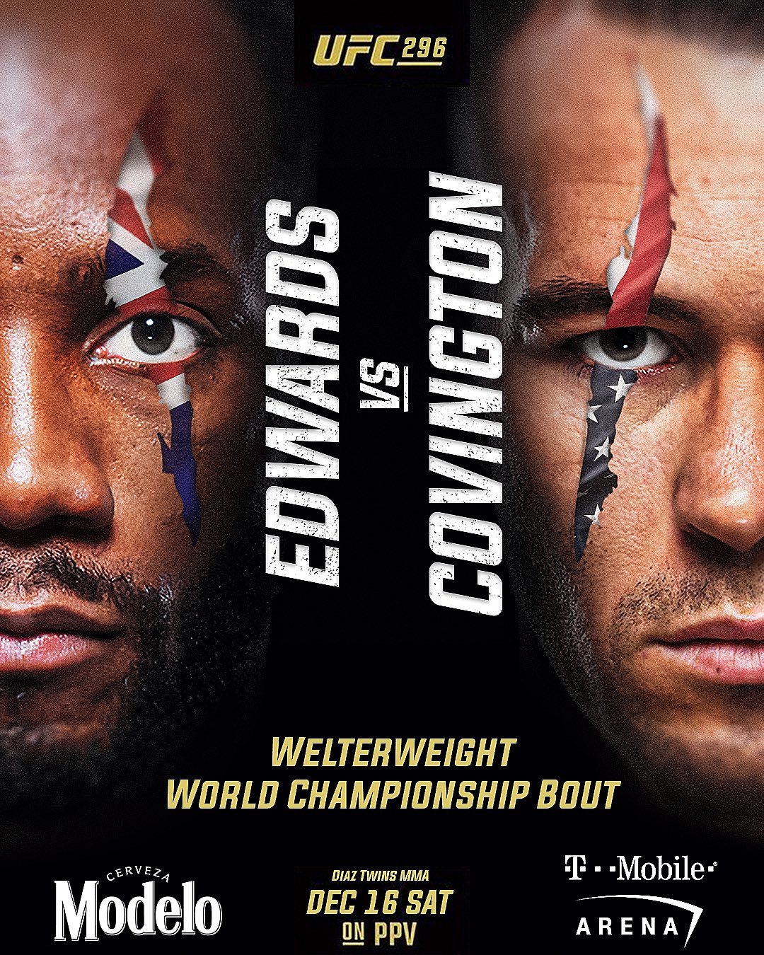 UFC 296 - Las Vegas - Poster et affiche