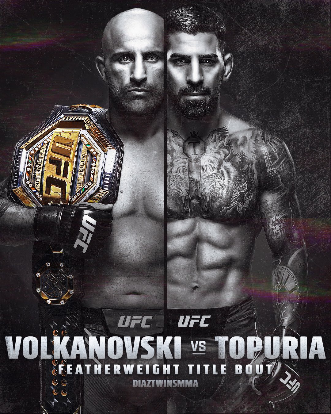 UFC 298 - Anaheim - Poster et affiche