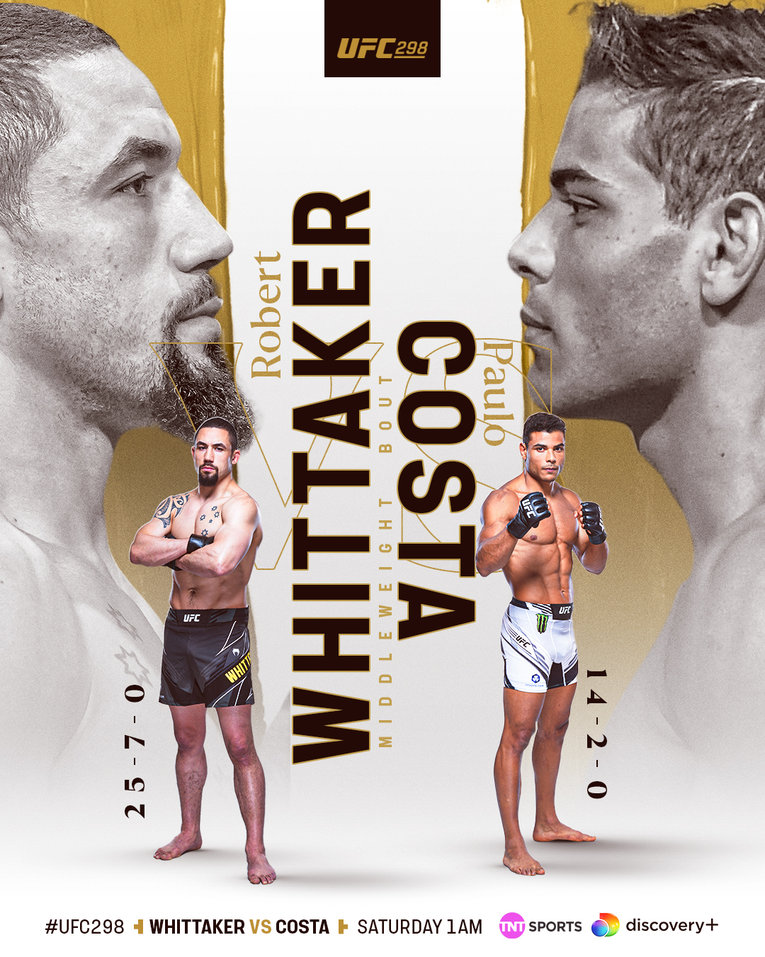 UFC 298 - Anaheim - Poster et affiche