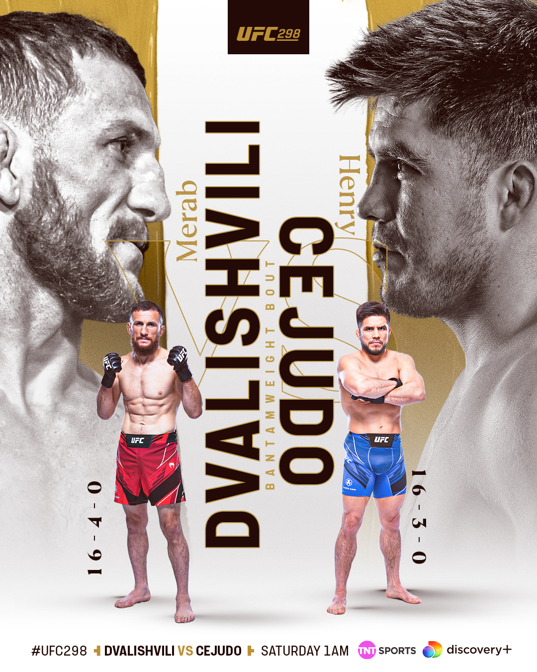 UFC 298 - Anaheim - Poster et affiche