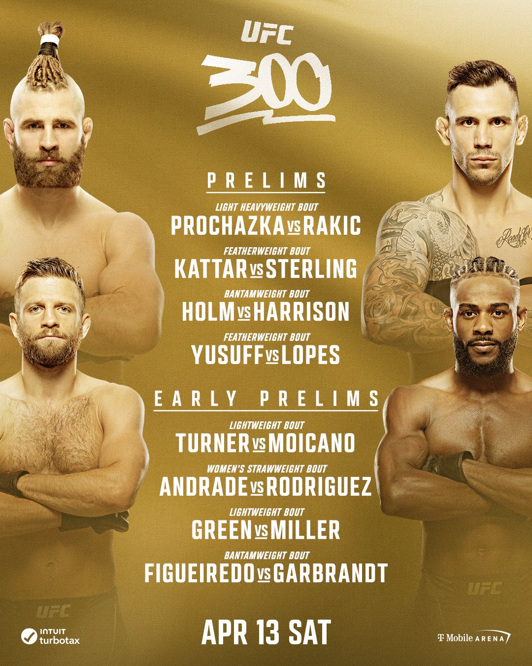 UFC 300 - Las Vegas - Poster et affiche