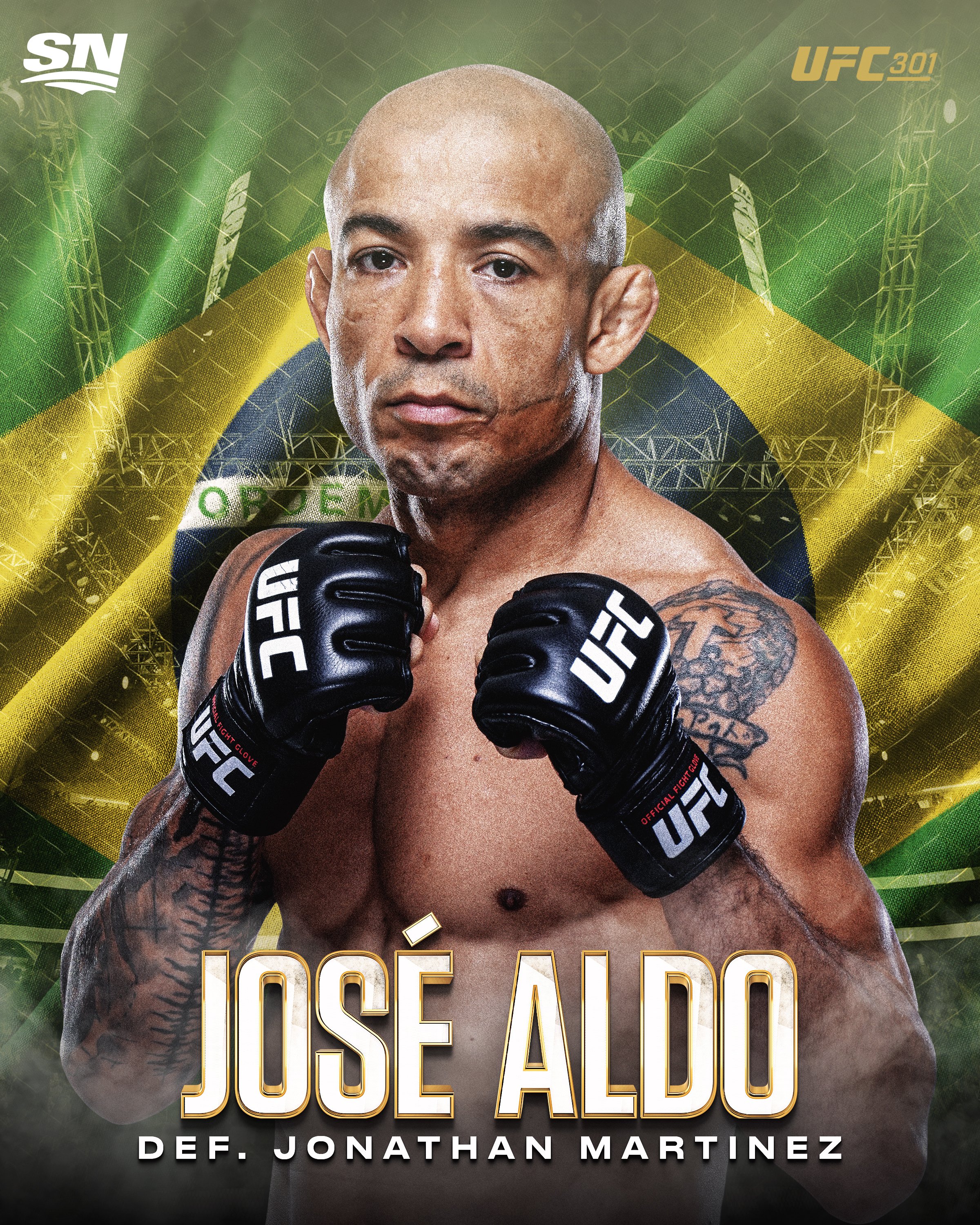 UFC 301 - Rio de Janeiro - Poster et affiche