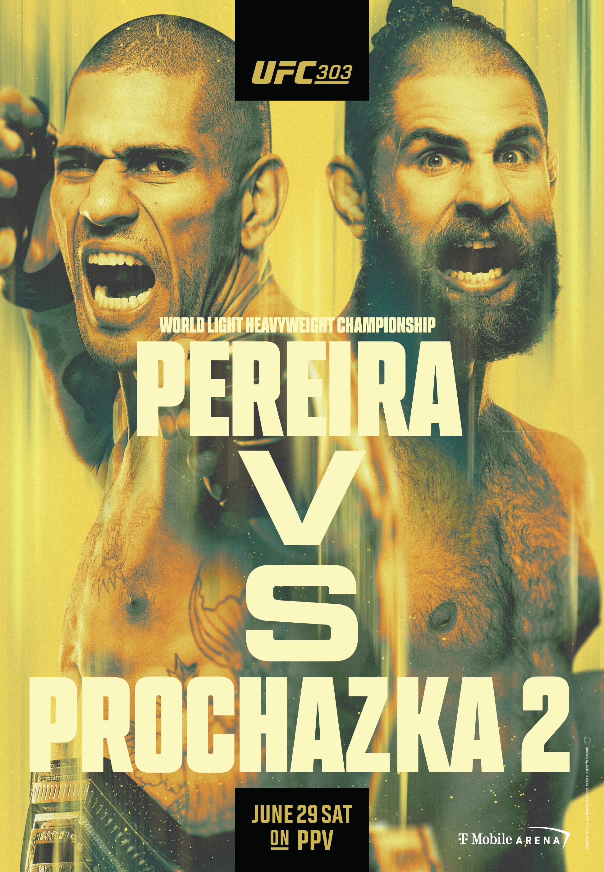 UFC 303 - Las Vegas - Poster et affiche