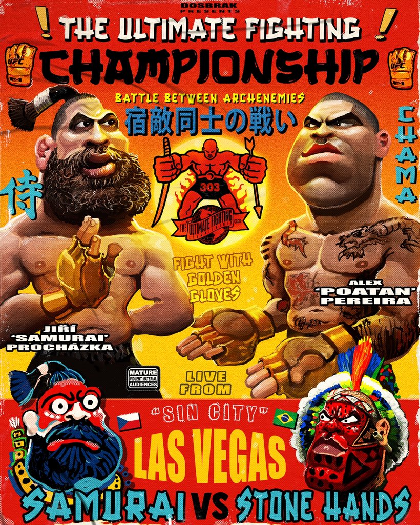 UFC 303 - Las Vegas - Poster et affiche