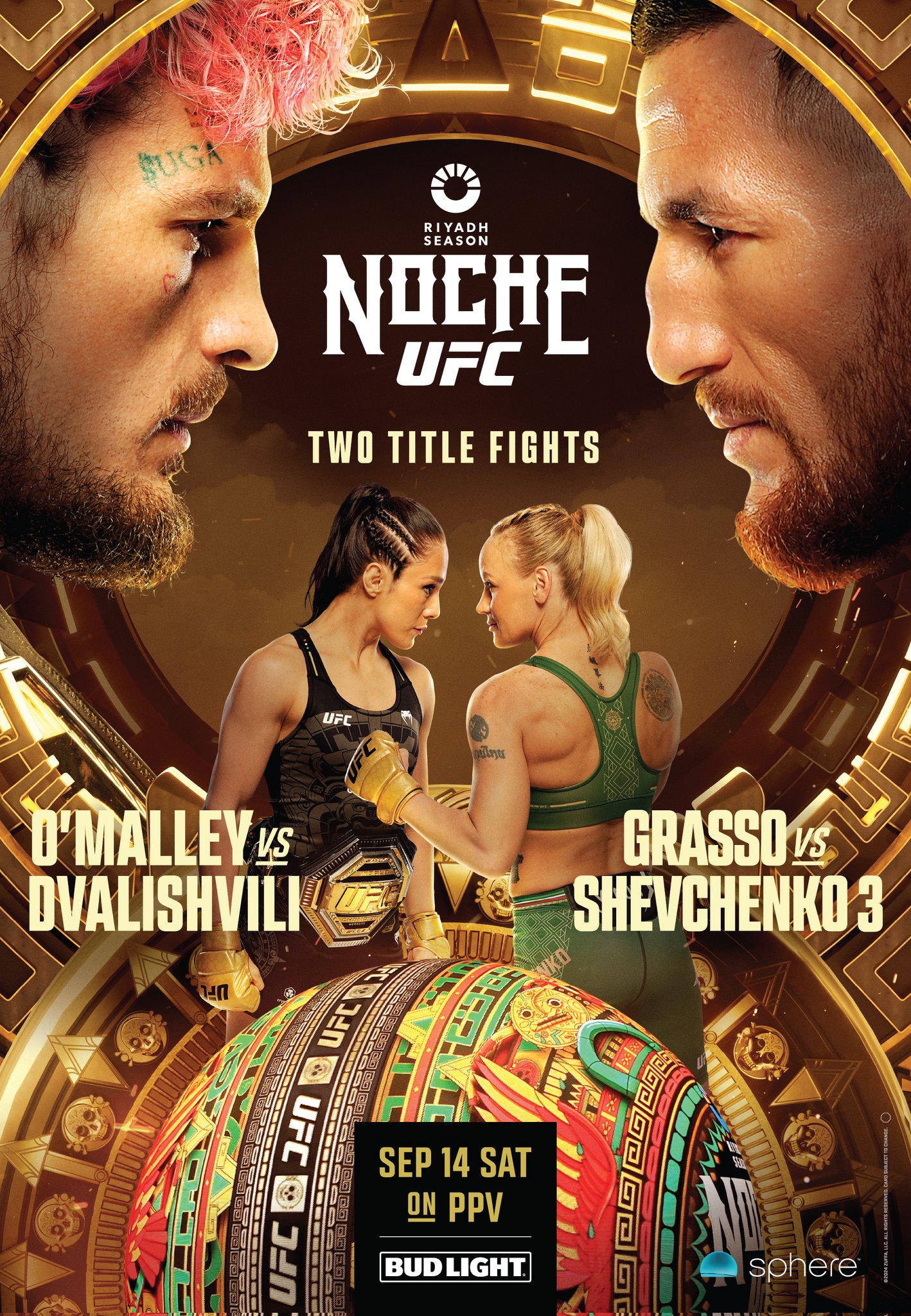 UFC 306 - Las Vegas - Poster et affiche