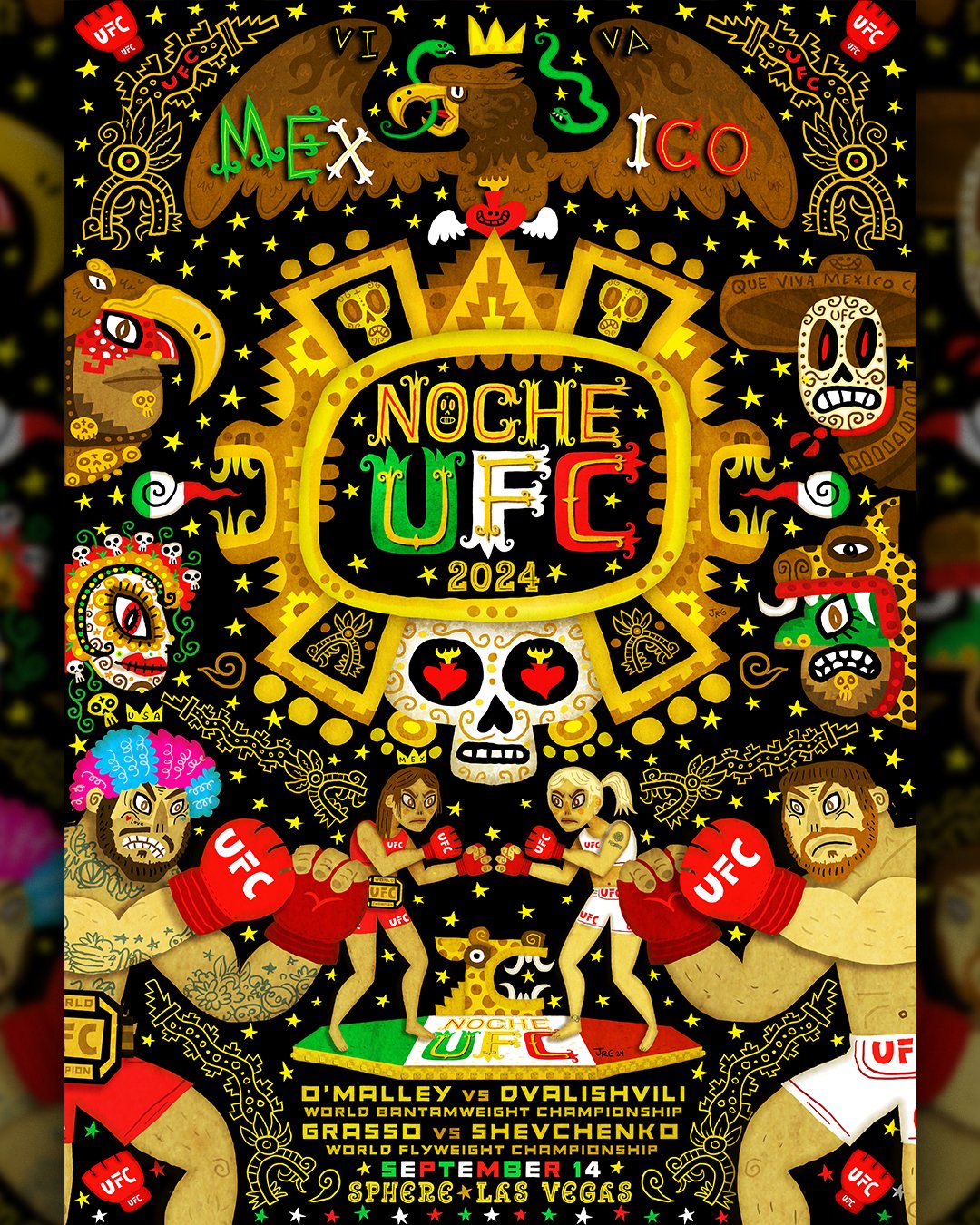 UFC 306 - Las Vegas - Poster et affiche