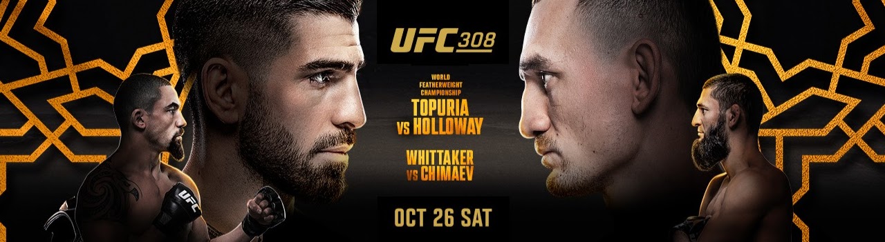 UFC 308 - Abu Dhabi - Poster et affiche