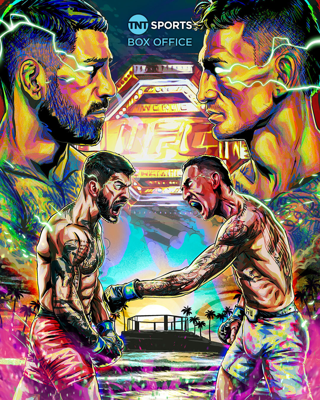 UFC 308 - Abu Dhabi - Poster et affiche