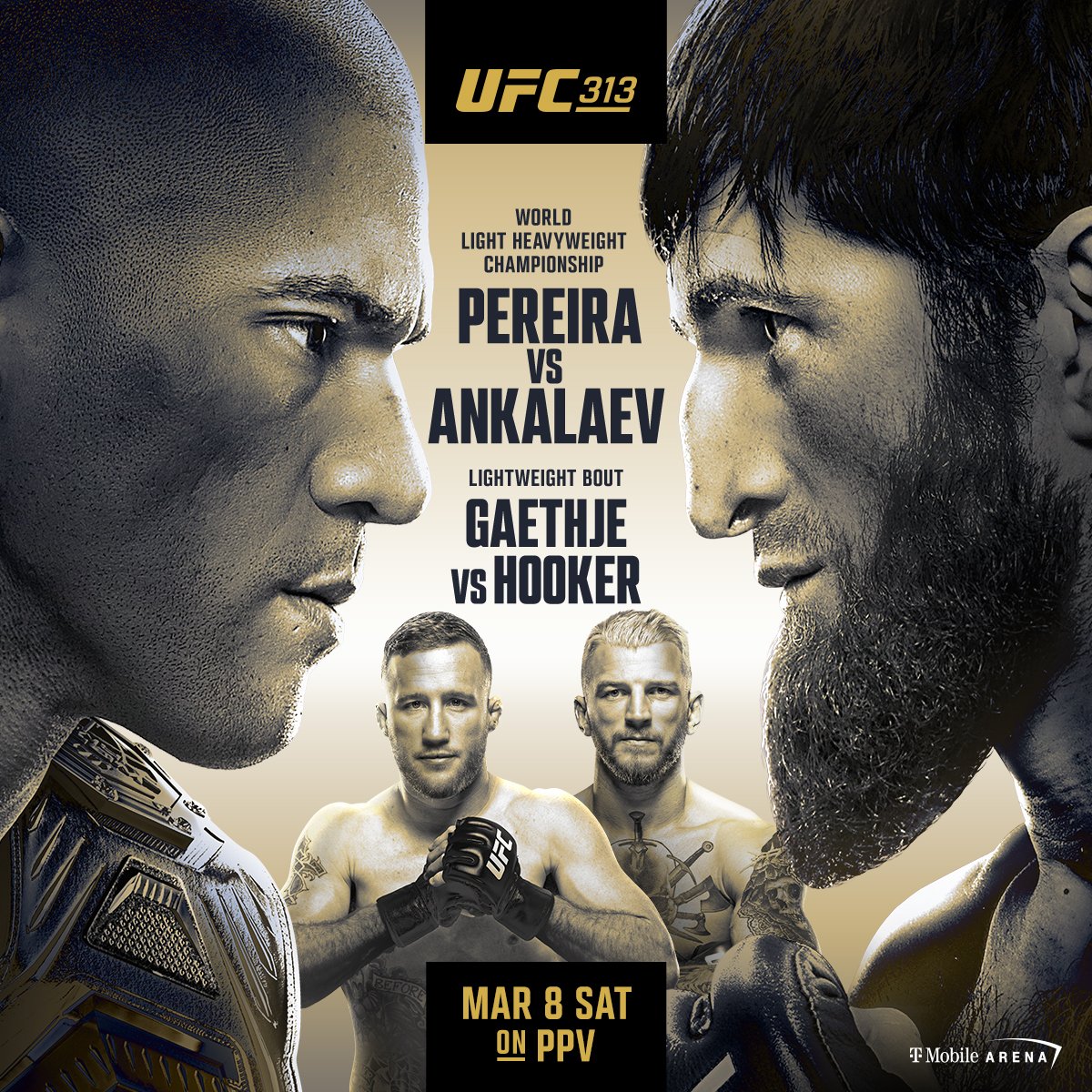 UFC 313 - Las Vegas - Poster et affiche