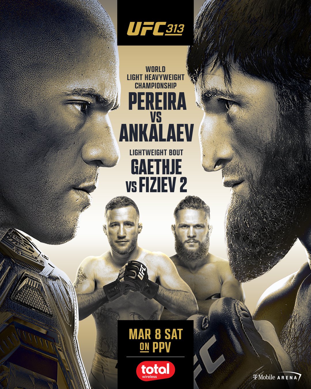 UFC 313 - Las Vegas - Poster et affiche