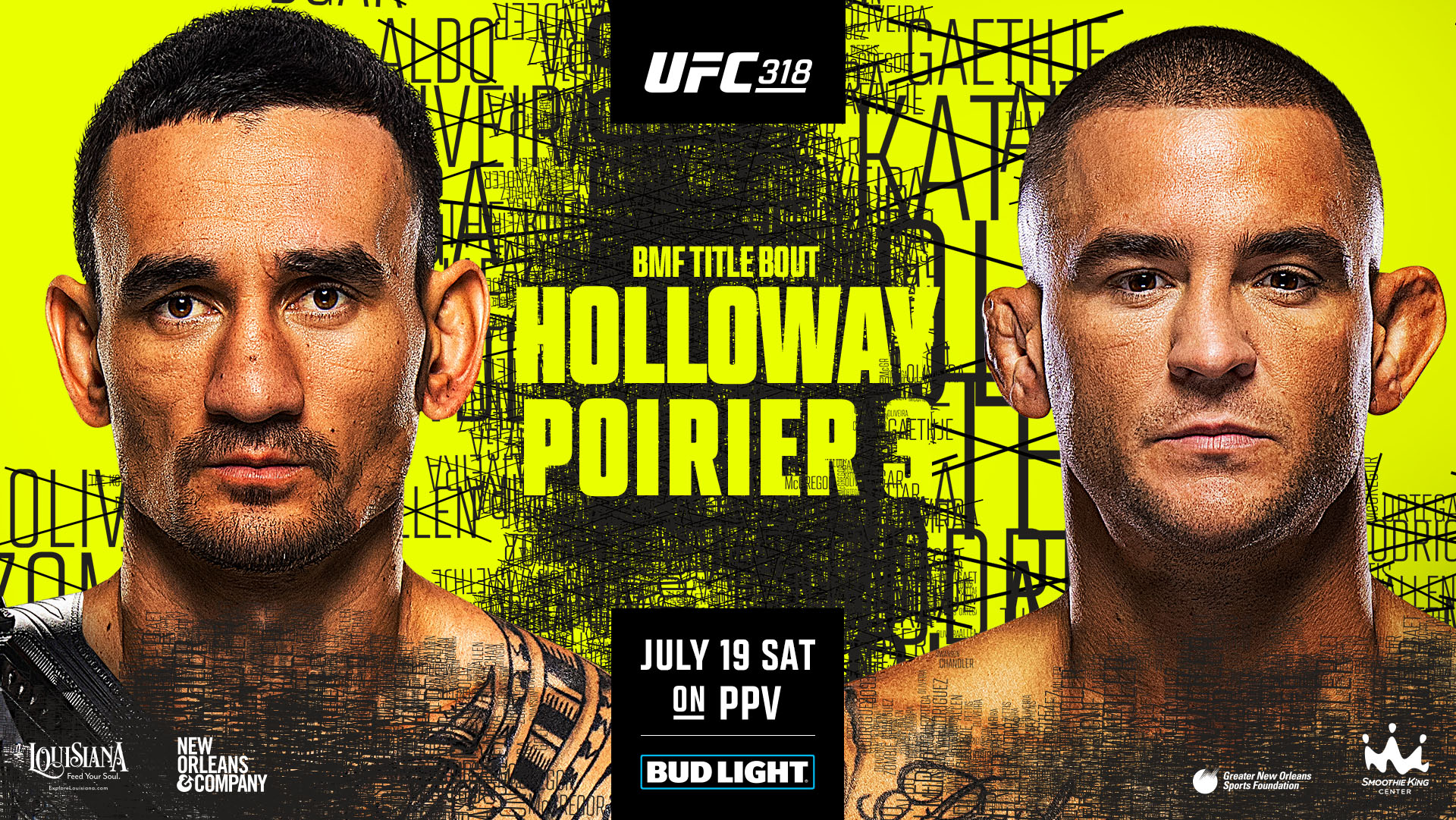 UFC 318 - New Orleans - Poster et affiche