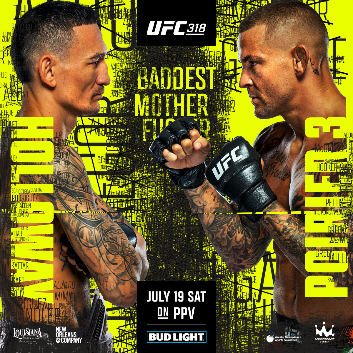 UFC 318 - New Orleans - Poster et affiche
