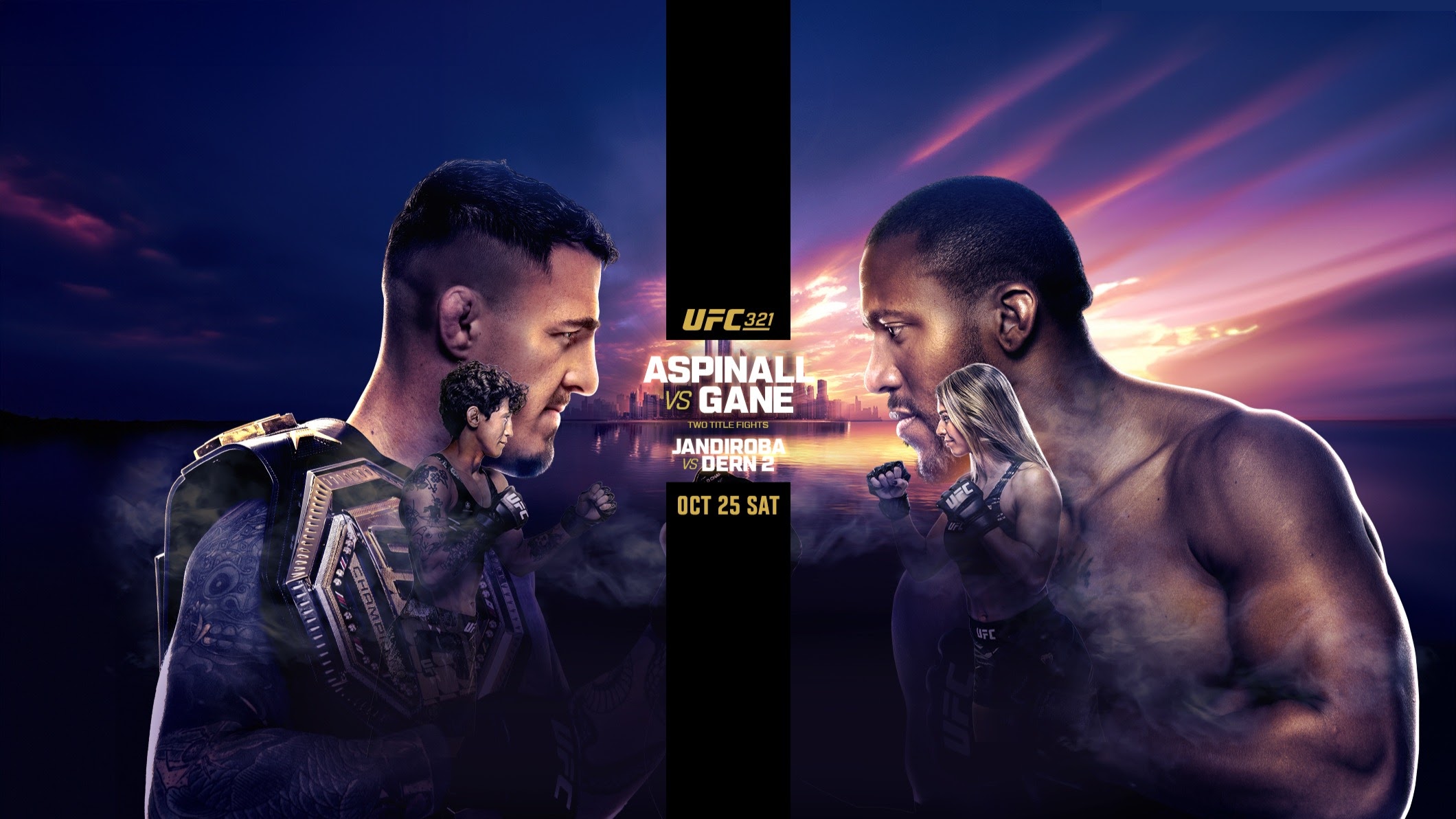 UFC 321 - Abu Dhabi - Poster et affiche