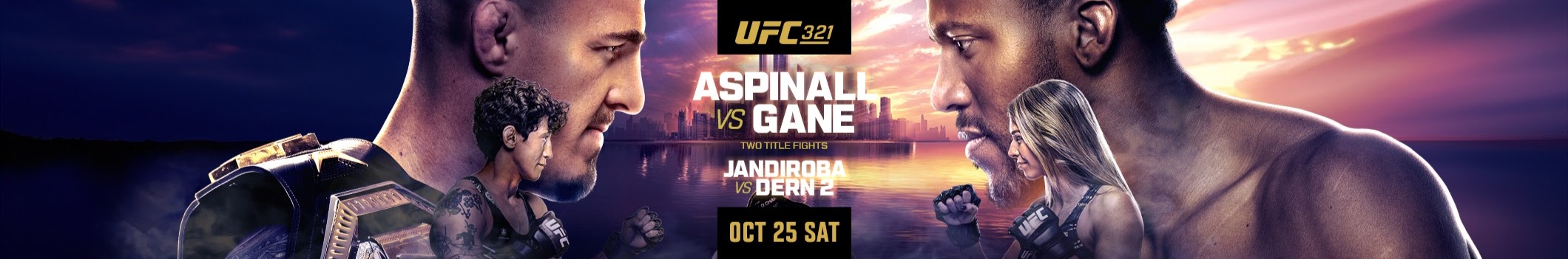 UFC 321 - Abu Dhabi - Poster et affiche