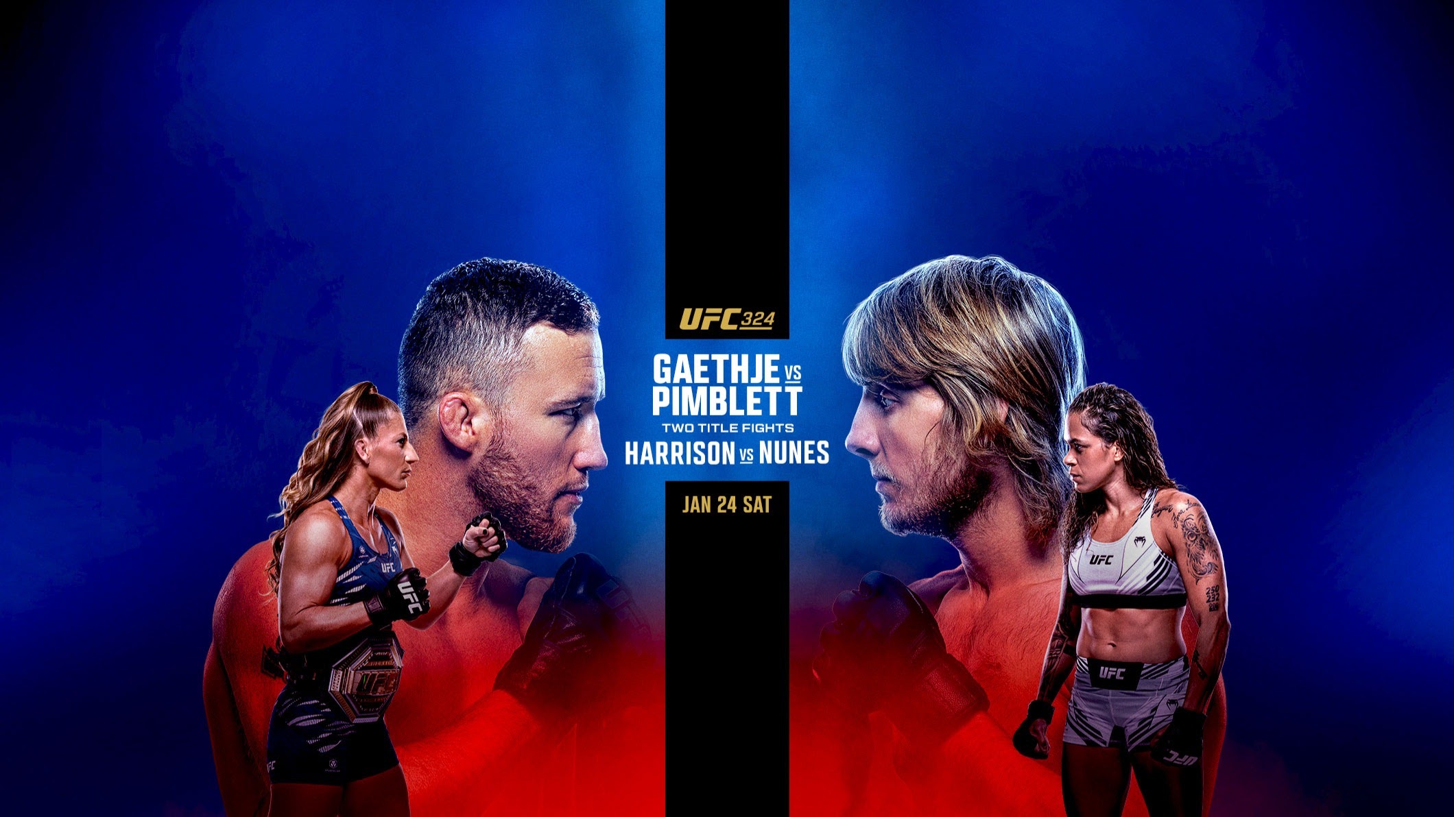 UFC 324 - Las Vegas - Poster et affiche