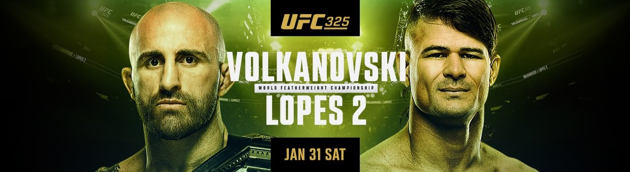 UFC 325 - Sydney - Poster et affiche