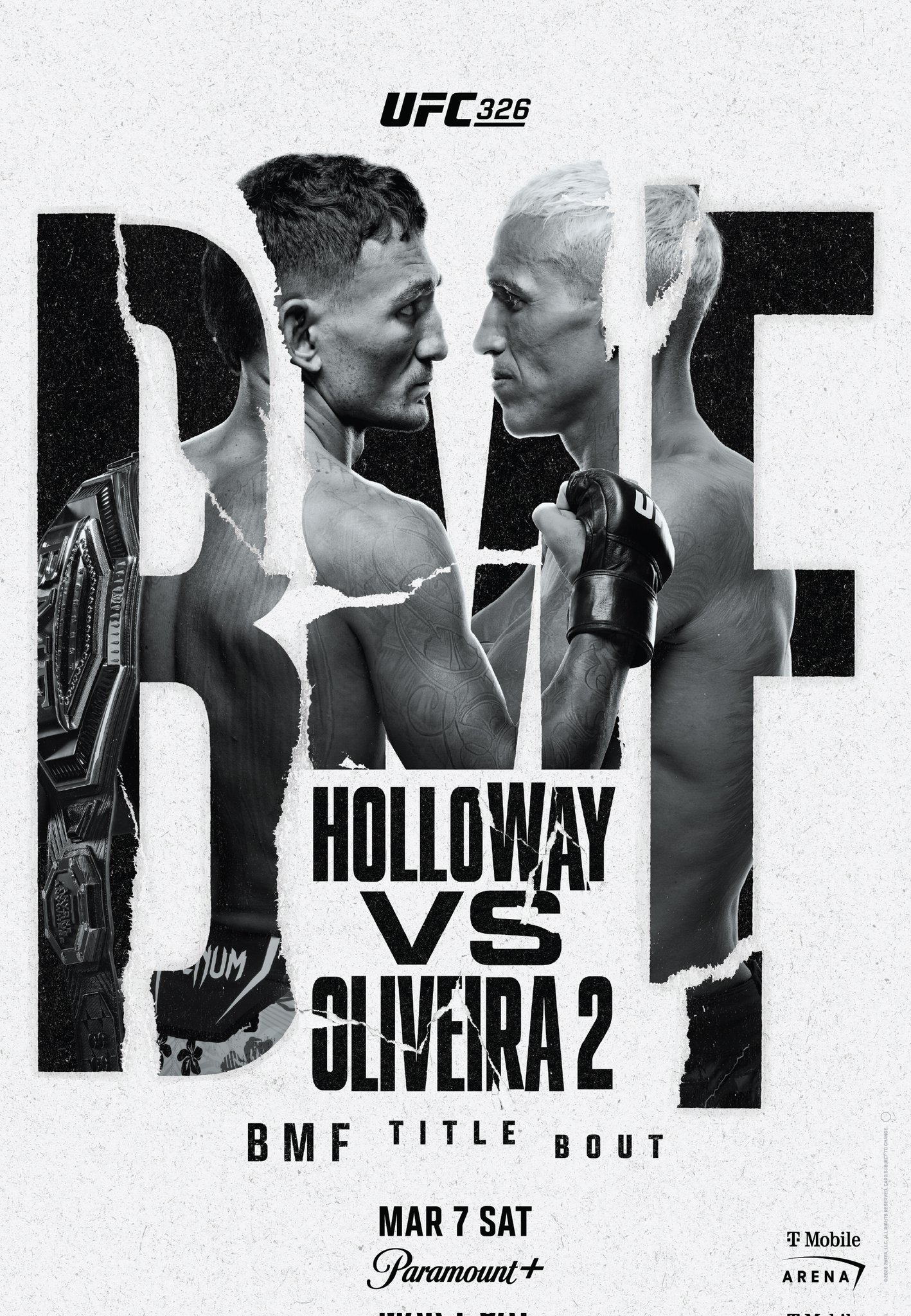 UFC 326 - Las Vegas - Poster et affiche