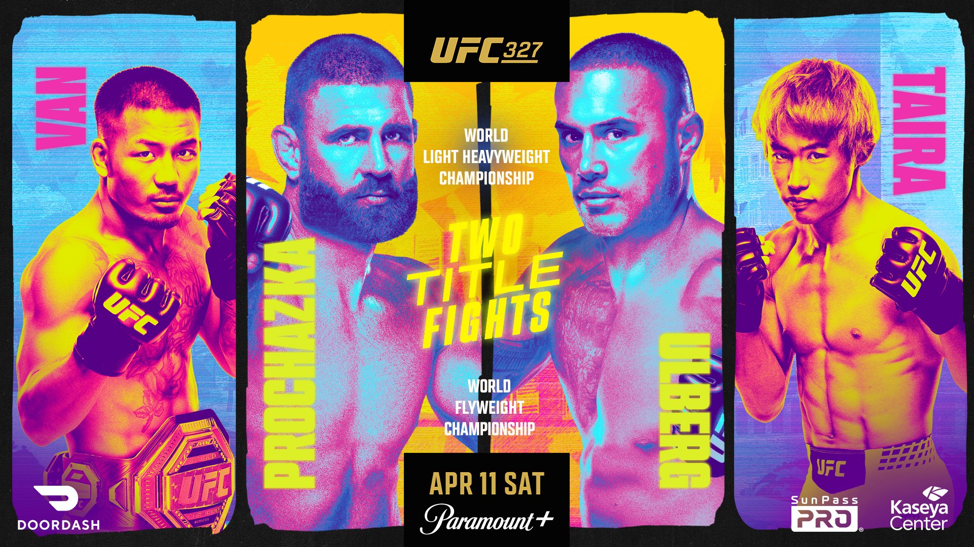 UFC 327 - Miami - Poster et affiche