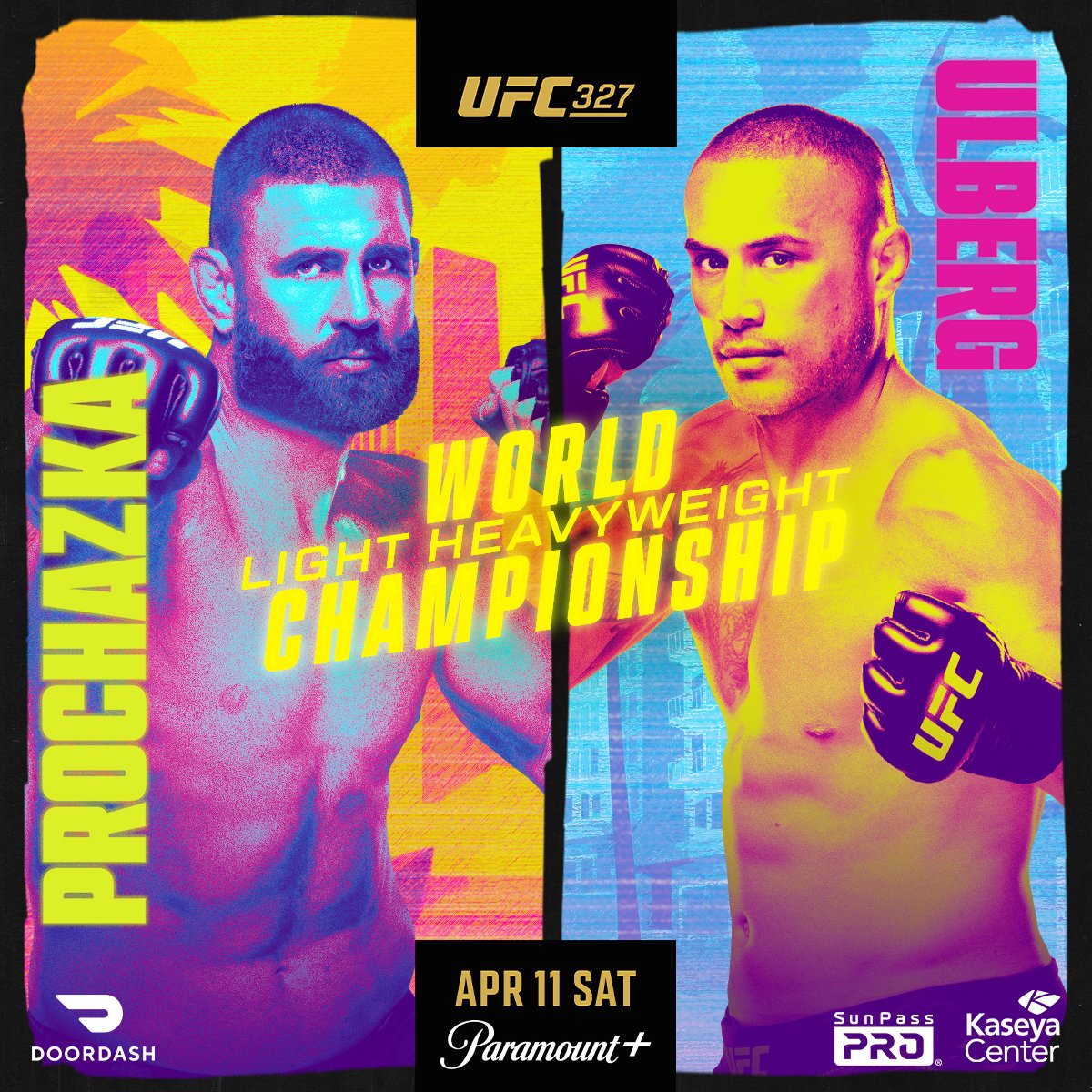 UFC 327 - Miami - Poster et affiche