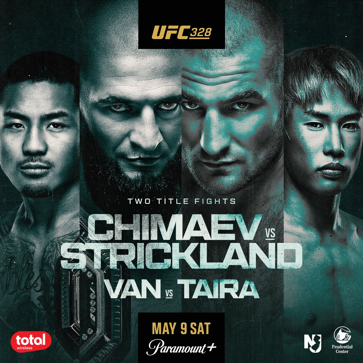UFC 328 - Newark - Poster et affiche