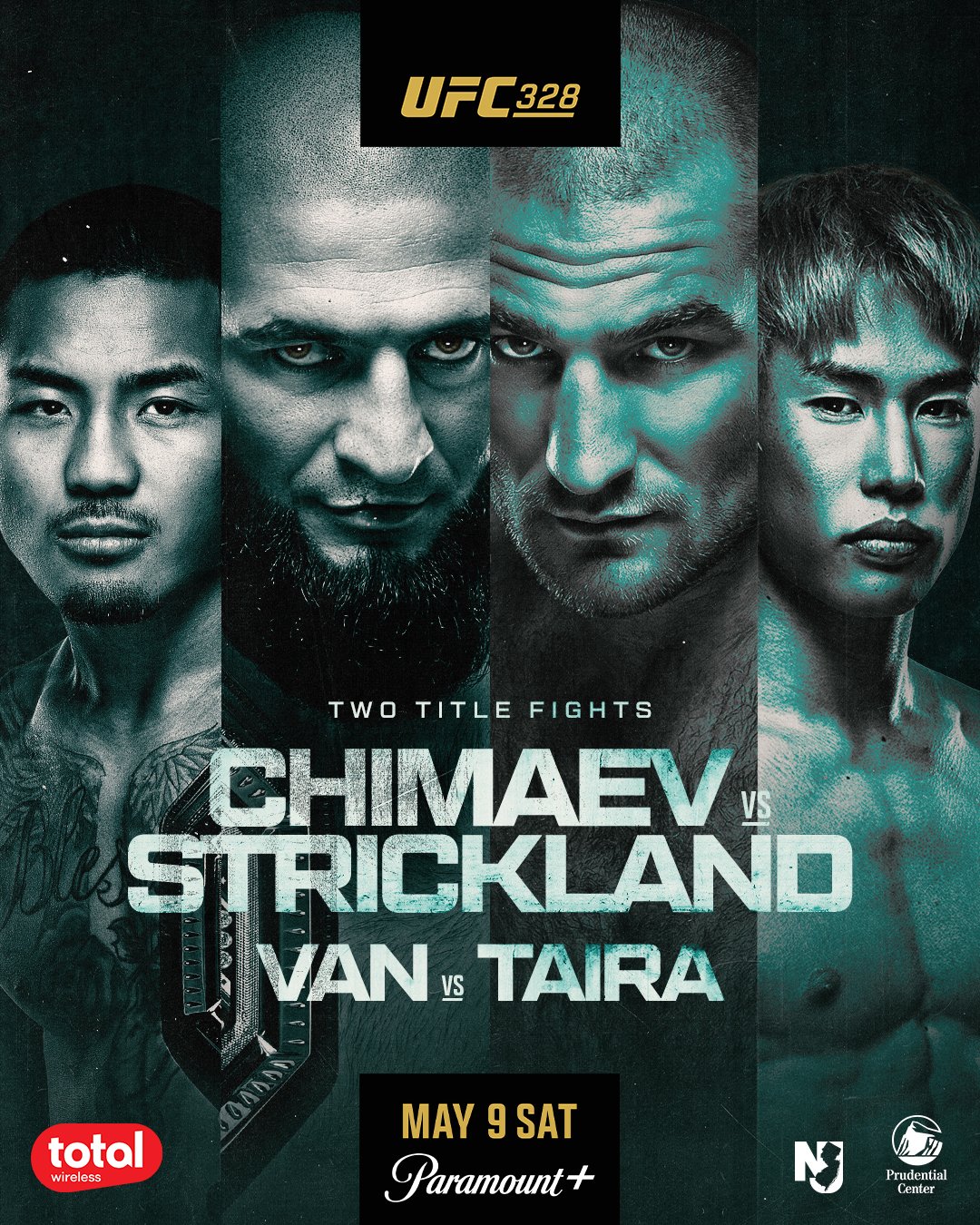 UFC 328 - Newark - Poster et affiche